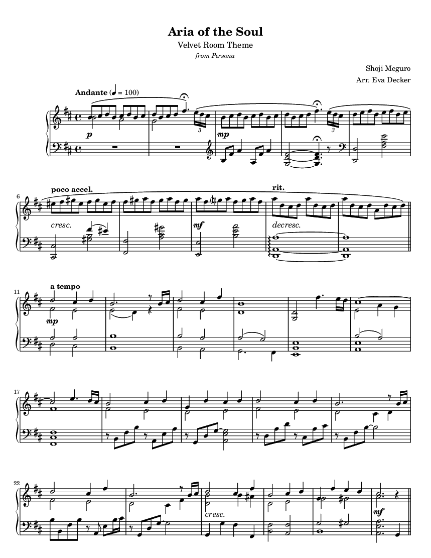 Aria of the Soul — page 1